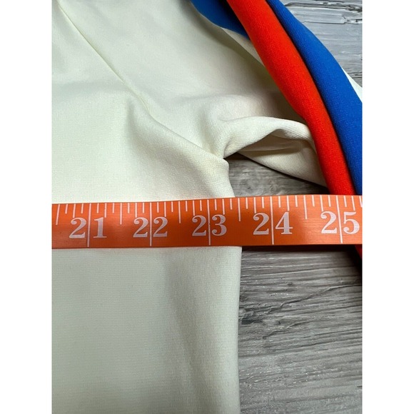 Vintage 70s 80s Head Striped Full Zip Warmup Track‎ Jacket Size XL Zip Pocket - Picture 8 of 9